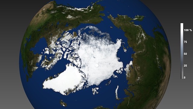 AMSR2 Sea Ice Melt Season 2015