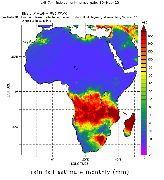 TAMSAT Rainfall Africa