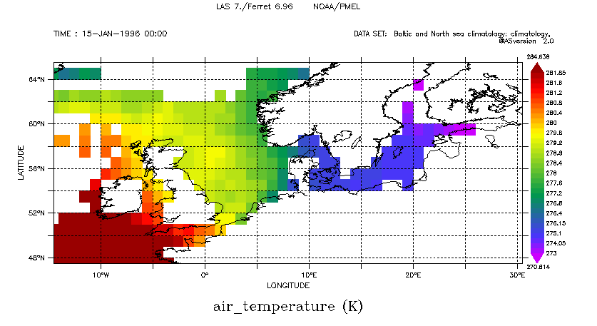 BNSC / Atmosphere / air temperature / climatology 1981-2010