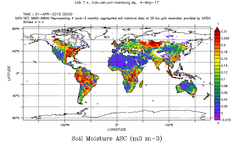 SMOS Soil moisture