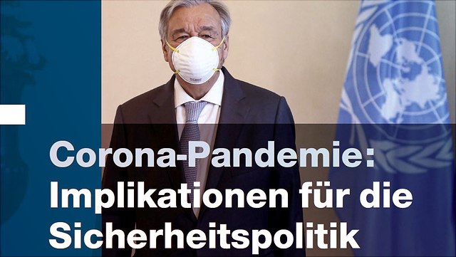 Ausschnitt des Titelbild des Policy Briefs zu Corona und Sicherheitspolitik