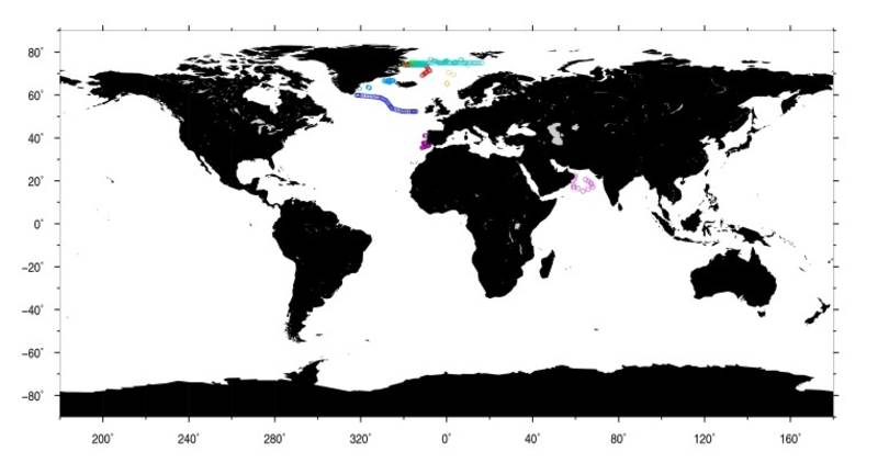 532 CTD profiles from IfM Collaborative Research Centre Cruises