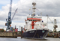 FS Meteor in Hamburg im Juni 2015